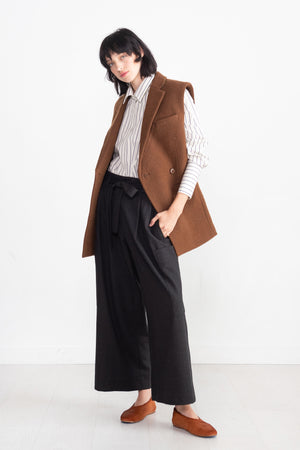 ODEEH - Striped Blouse, Milk