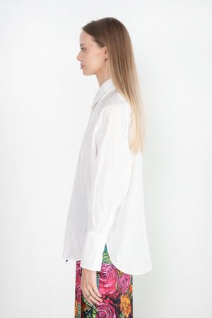 ODEEH - Button Up Shirt, White