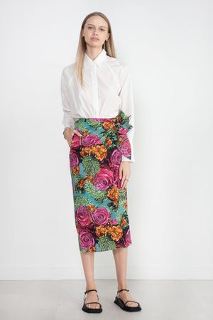 ODEEH - Button Up Shirt, White