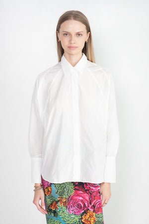 ODEEH - Button Up Shirt, White
