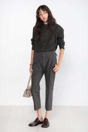 pas de calais - Classic Pants Cotton Ramy, Khaki