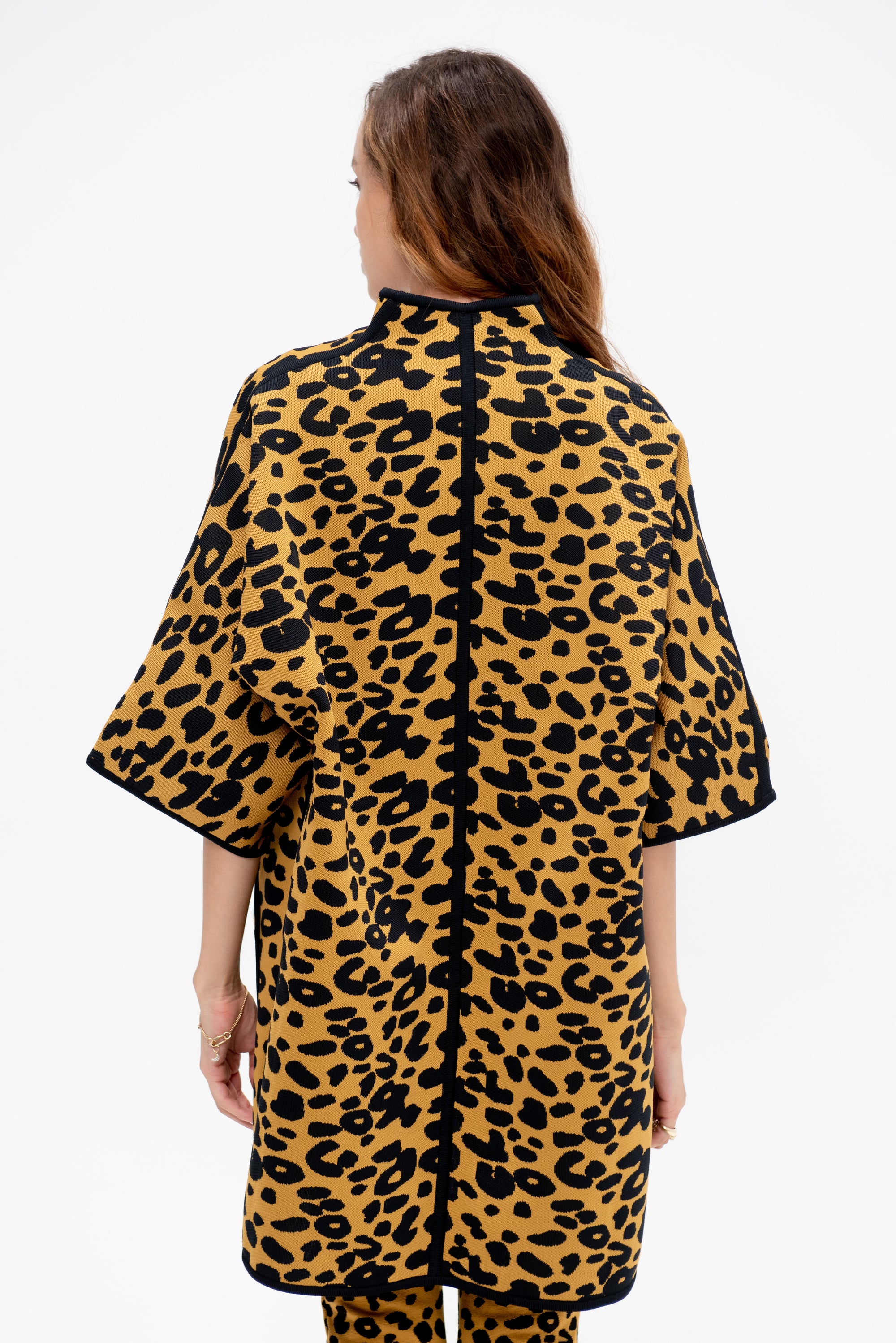 Bahati Coat, Ocher &amp; Black