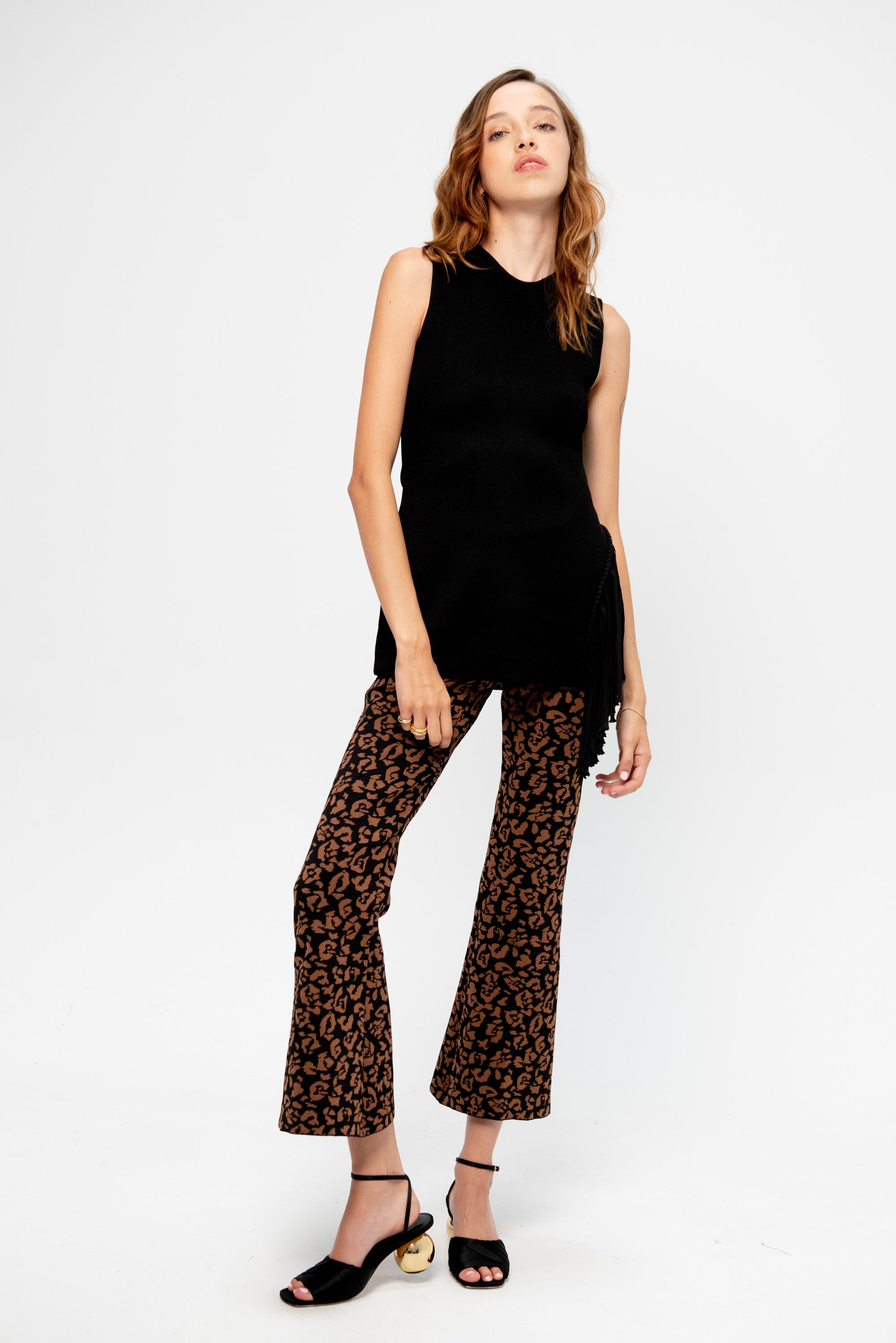 Eli Pants, Black &amp; Brown
