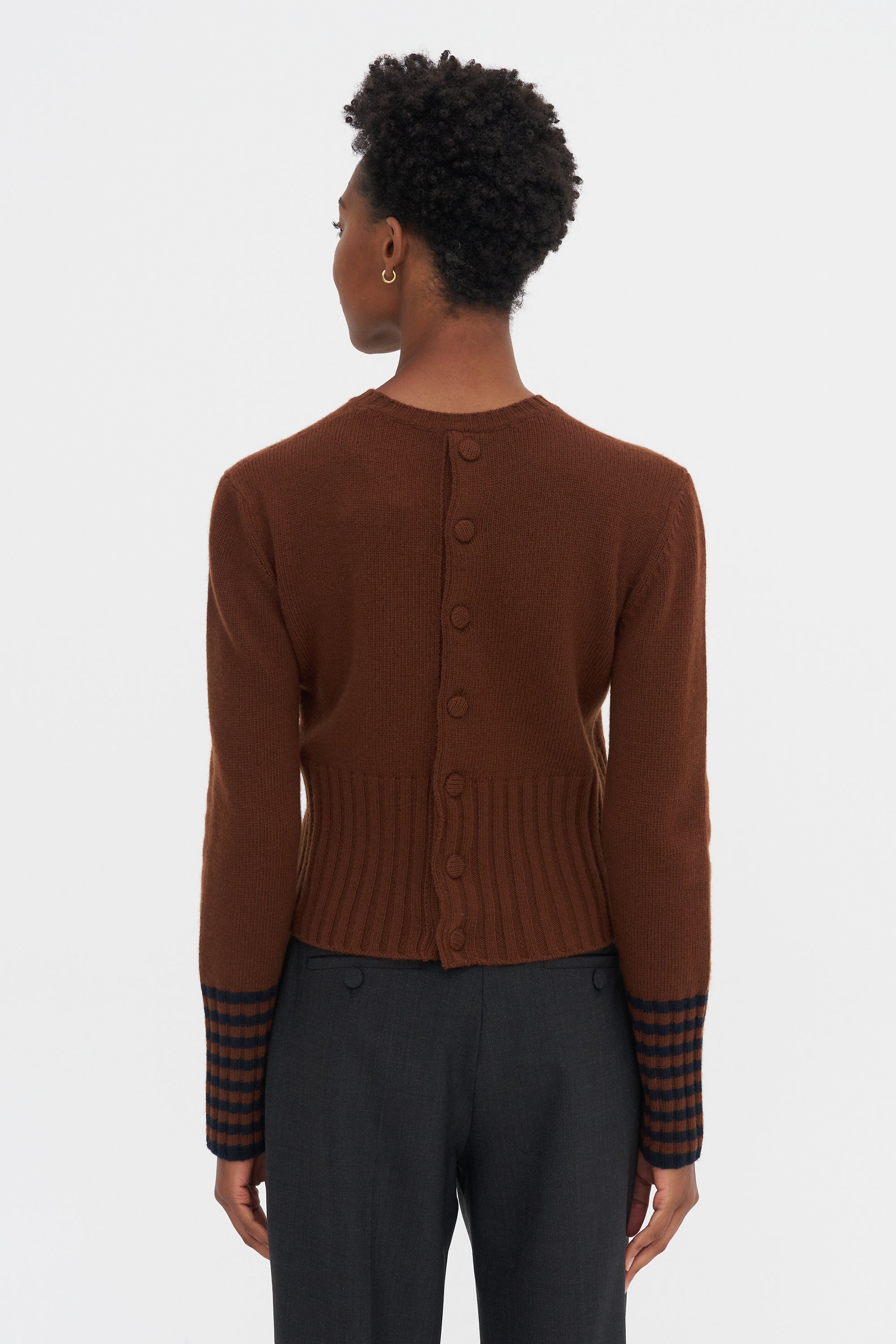 Long Sleeve Crew Neck, Barley