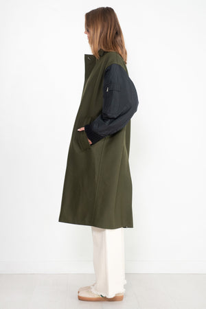 PLAN C - Wool Coat, Green