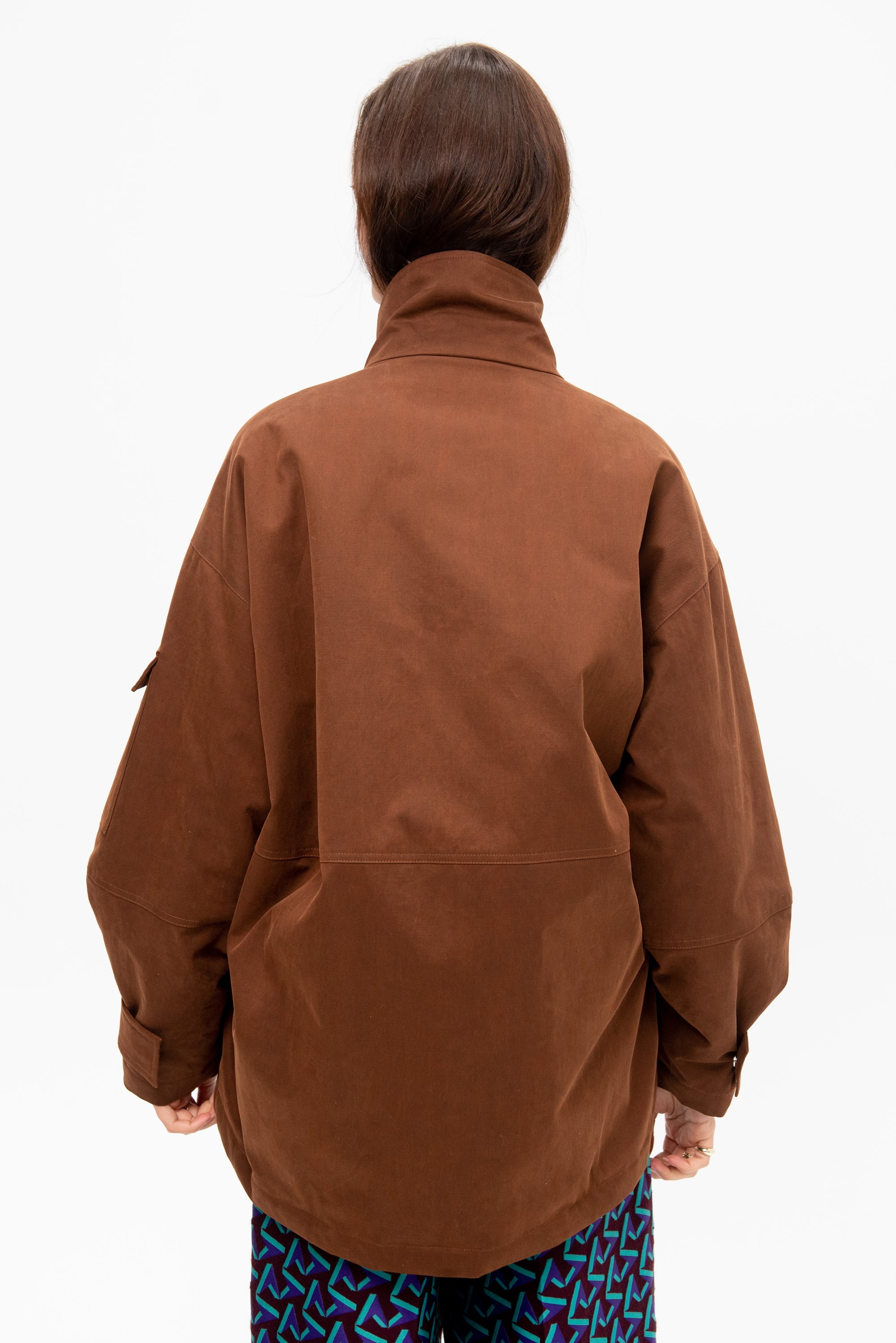 Oversized Jacket, Coffee