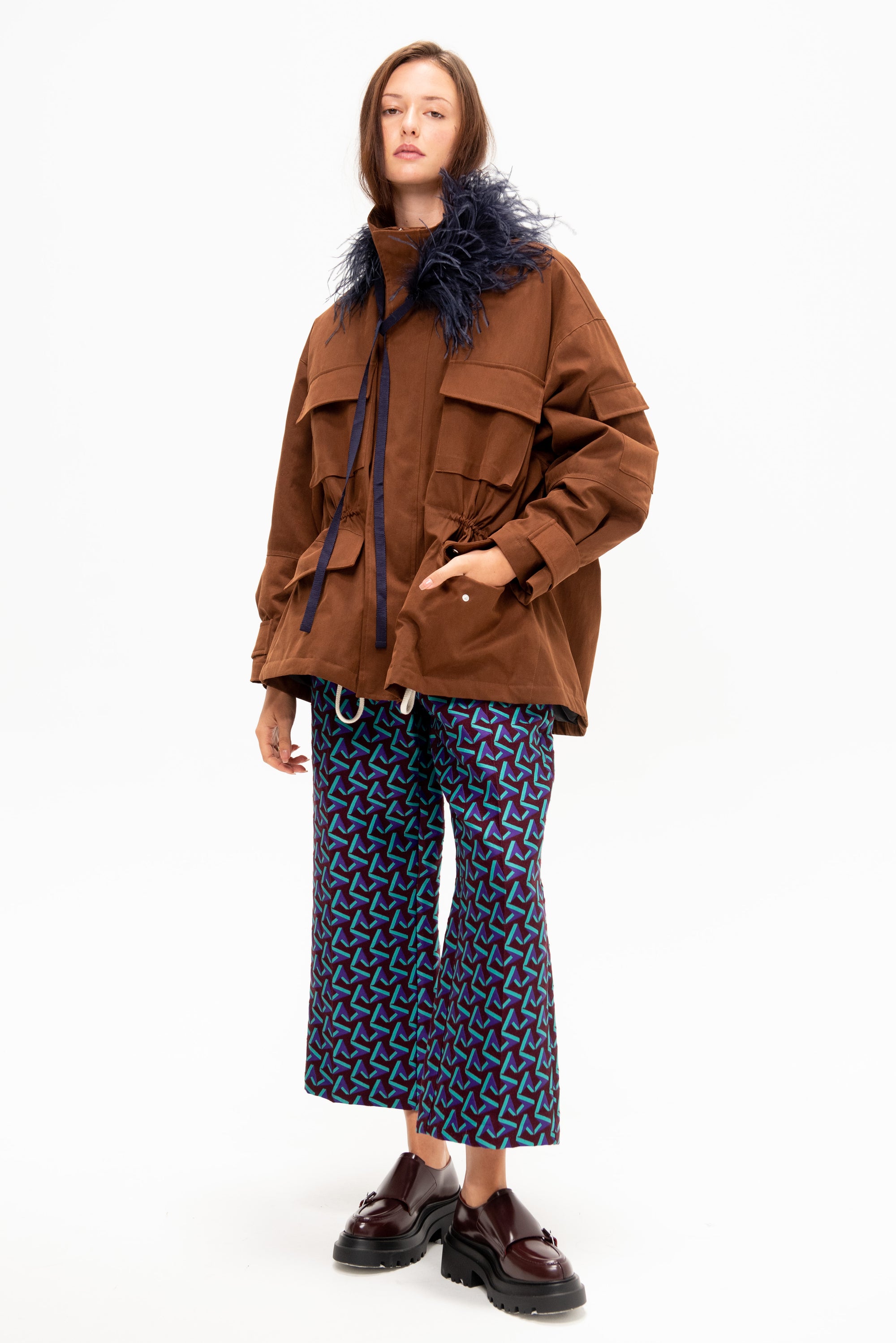 Oversized Jacket, Coffee