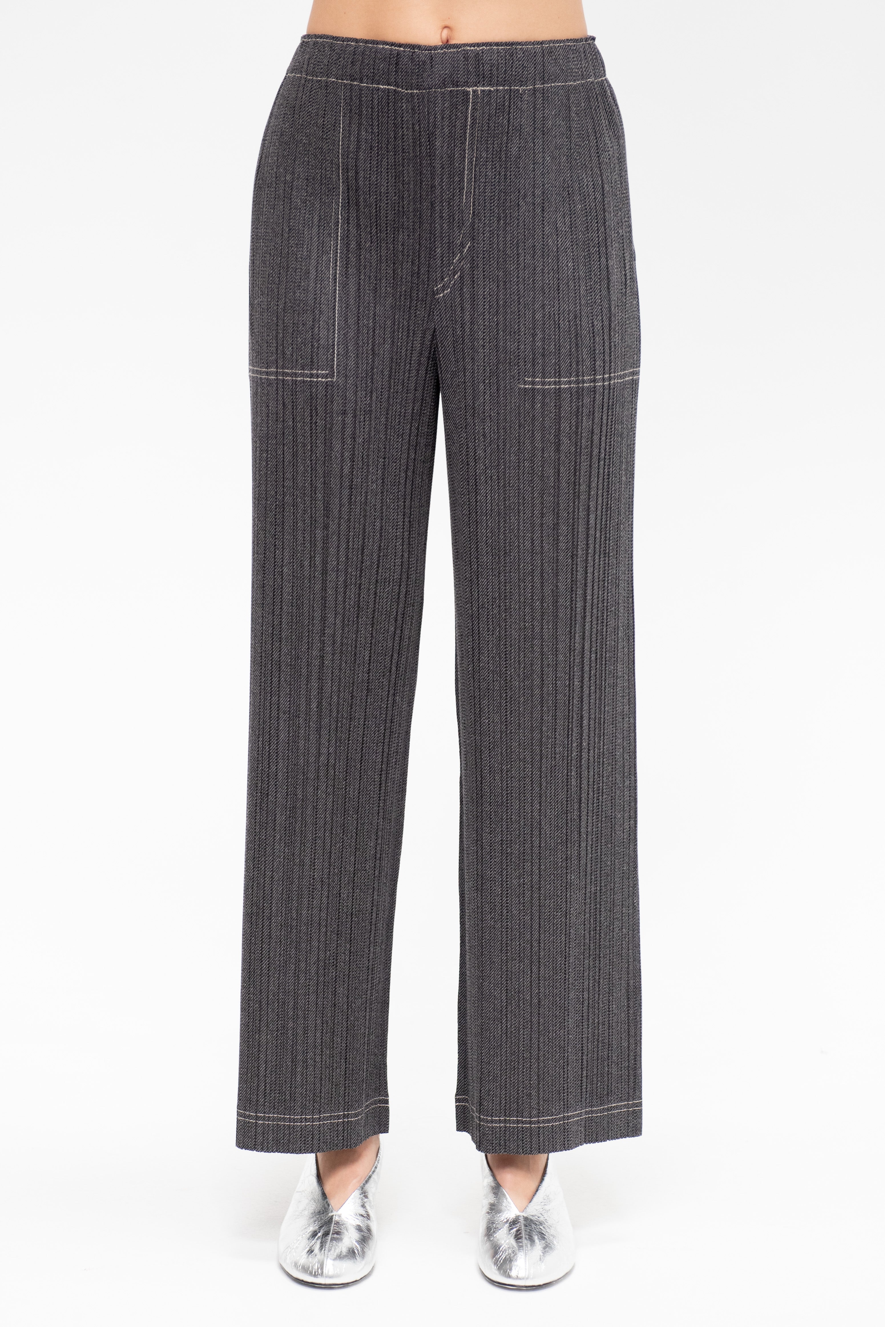 Pleats Please by Issey Miyake Cotton Denim, Black – Kick Pleat