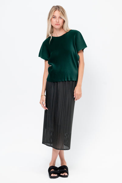 PLEATS PLEASE ISSEY MIYAKE／MIST JUNE Pleats Please by Issey Miyake Mist June, Dark Green – Kick Pleat