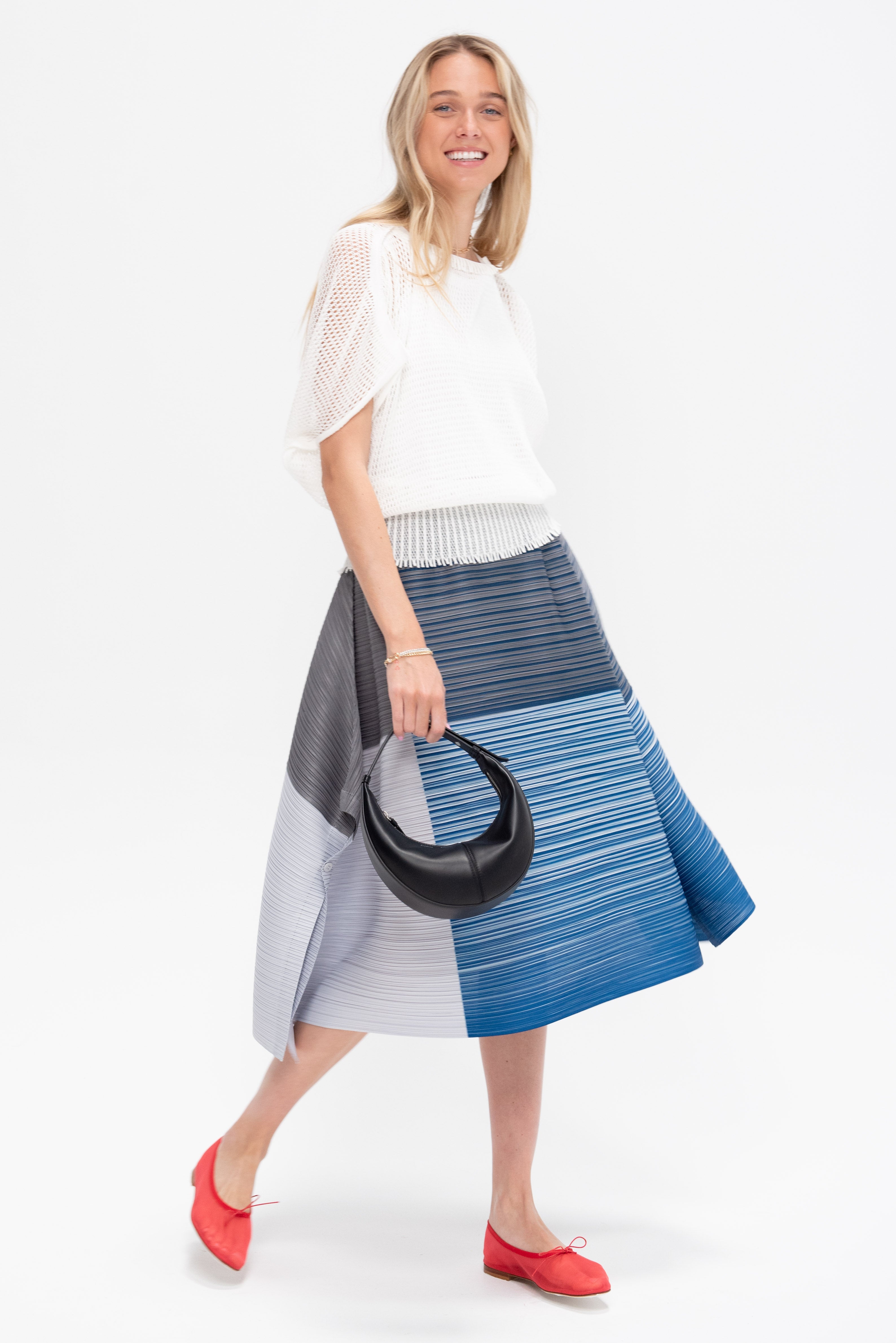 Pleats Please by Issey Miyake Photon Bounce, Gray and Light Pleats Please by Issey Miyake Photon Bounce, Gray and Light