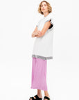 Tempo Knit Dress, White