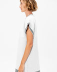 Tempo Knit Dress, White