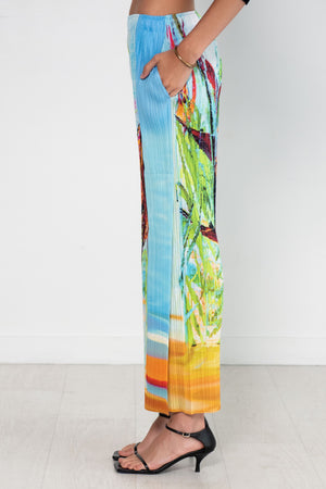 Pleats Please by Issey Miyake - Tropical Winter, Blue