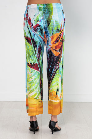 Pleats Please by Issey Miyake - Tropical Winter, Blue