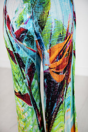 Pleats Please by Issey Miyake - Tropical Winter, Blue