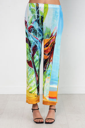 Pleats Please by Issey Miyake - Tropical Winter, Blue