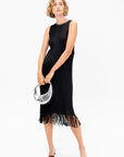 Wave Dress, Black