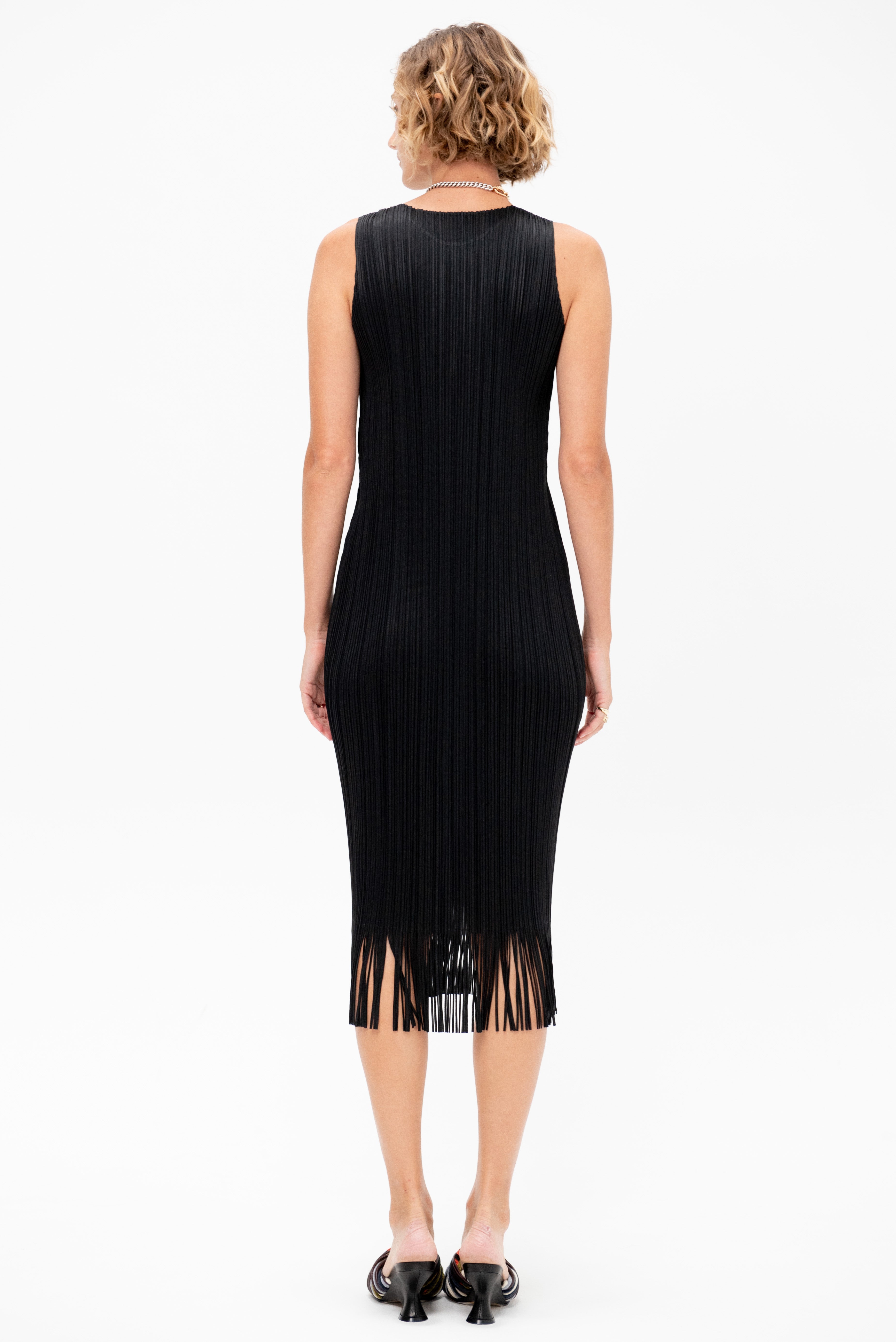 PLEATS PLEASE ワンピース PLEATS PLEASE(プリーツプリーズ) 15AW Lace pleated dress 総