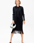 Wave Dress, Black