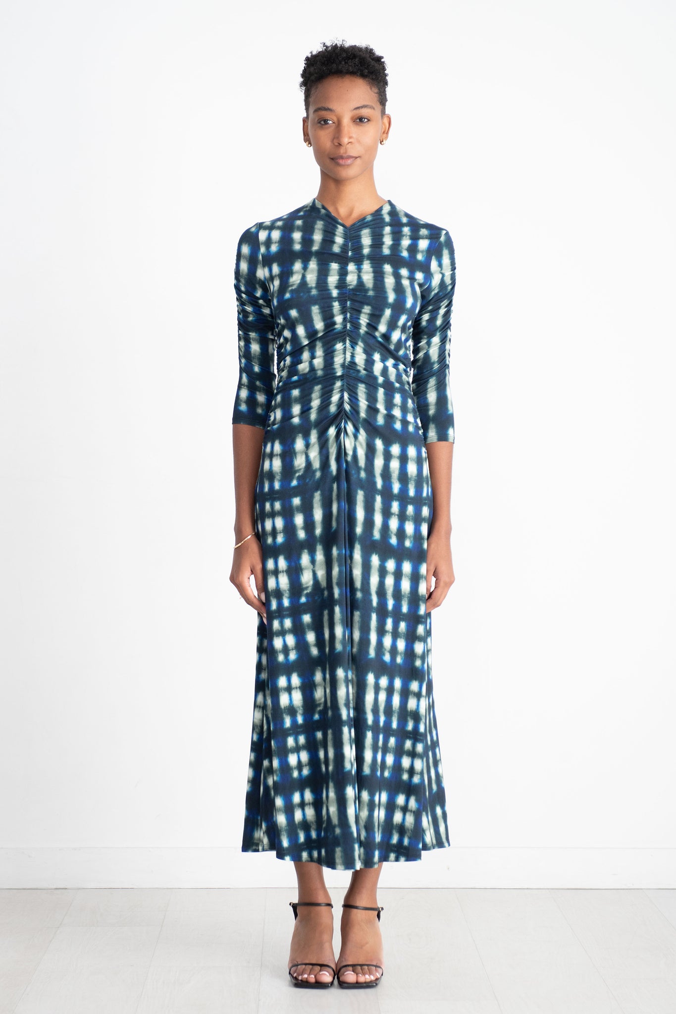 Proenza Schouler White Label - Natalee Dress, Sage Multi