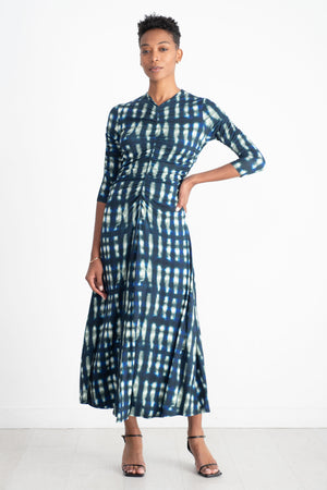 Proenza Schouler White Label - Natalee Dress, Sage Multi
