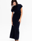 Abie Dress, Navy