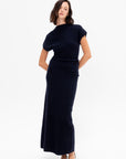 Abie Dress, Navy