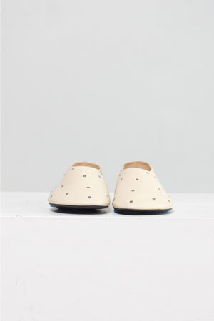 proenza schouler - Studded Glove Slippers, Natural