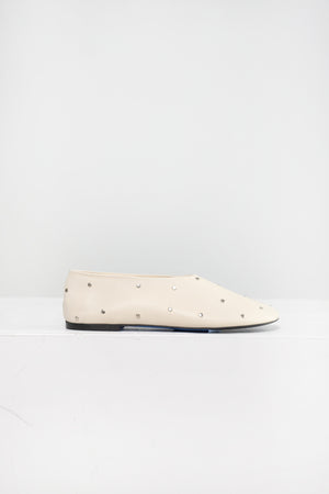 proenza schouler - Studded Glove Slippers, Natural