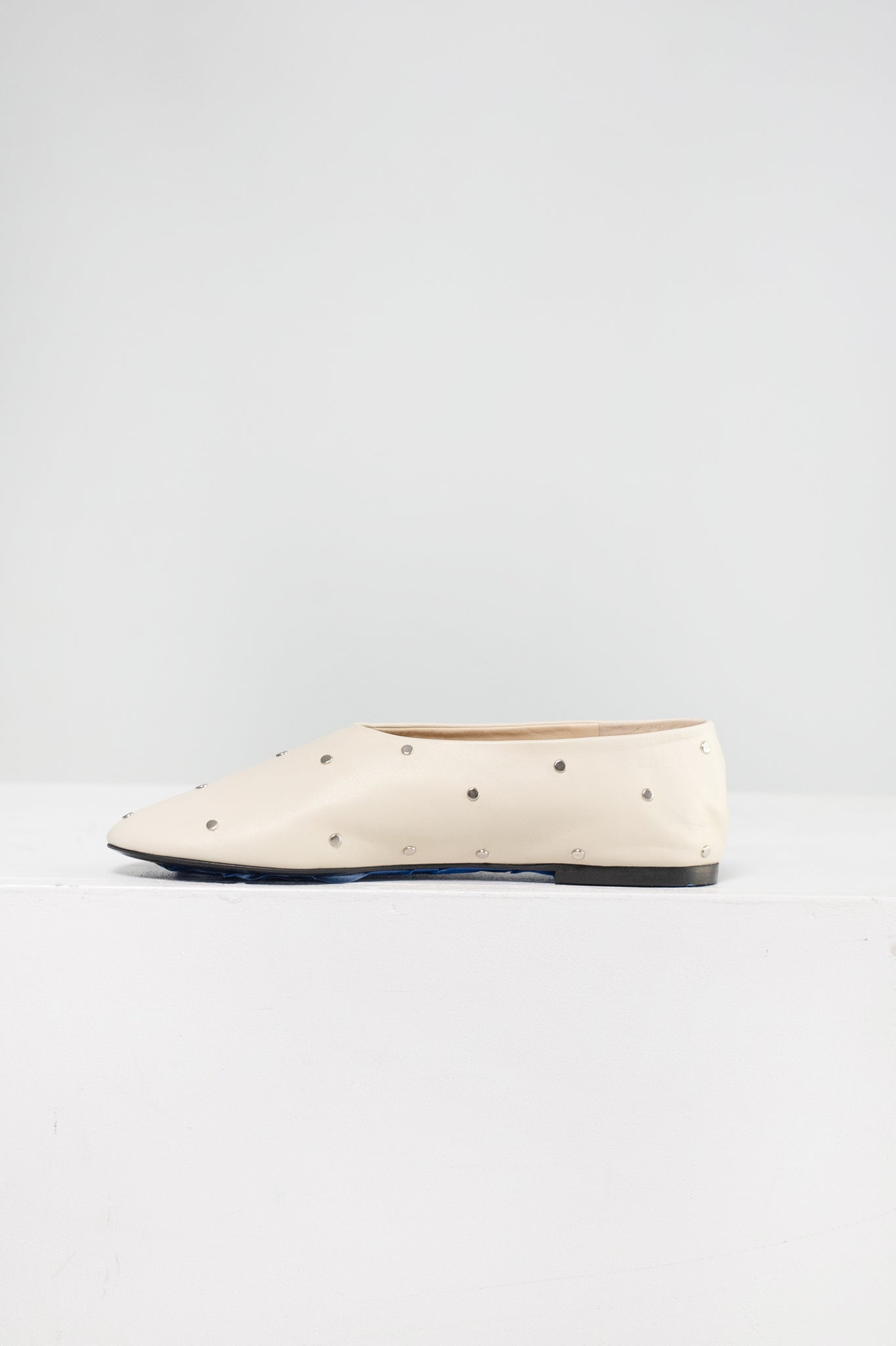 proenza schouler - Studded Glove Slippers, Natural
