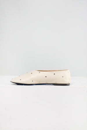 proenza schouler - Studded Glove Slippers, Natural