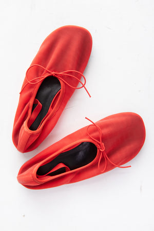proenza schouler - Glove Mary Jane Ballet Flats, Red