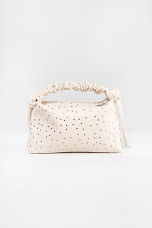 proenza schouler - Studded Mini Drawstring Bag, Ecru