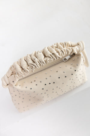 proenza schouler - Studded Mini Drawstring Bag, Ecru