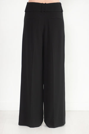 proenza schouler - Matte Viscose Crepe Pants, Black