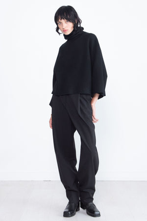 proenza schouler - Double Face Eco Cashmere Sweater, Black