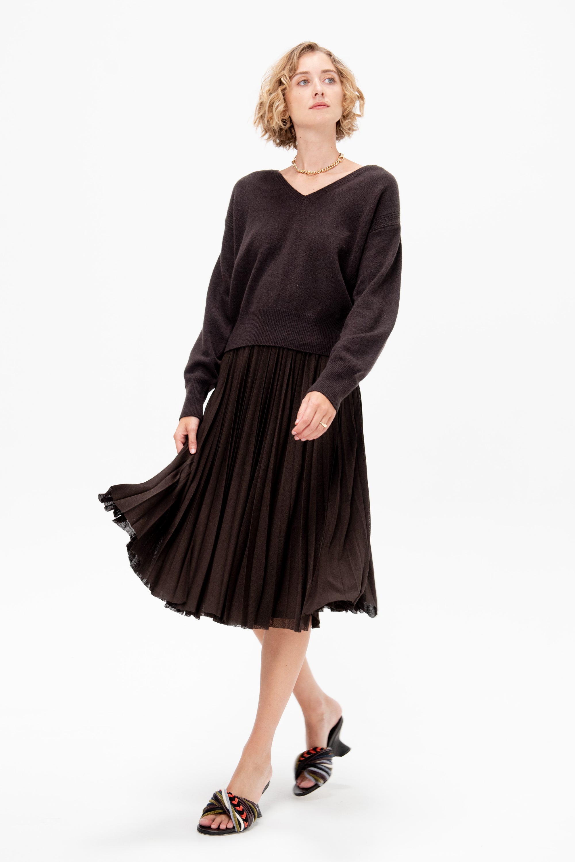 Eda Skirt, Espresso