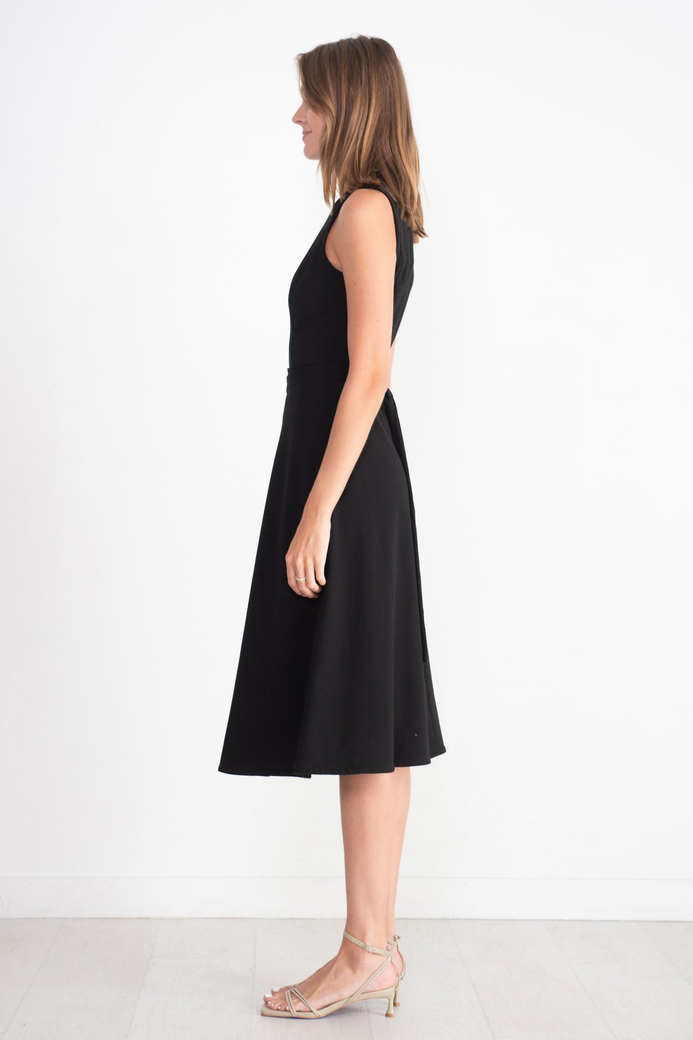 Proenza Schouler White Label - Ivy Wrap Dress, Black