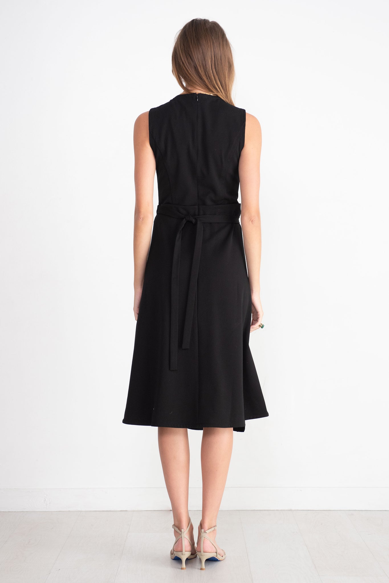 Proenza Schouler White Label - Ivy Wrap Dress, Black