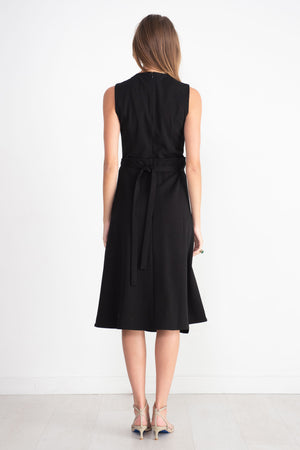 Proenza Schouler White Label - Ivy Wrap Dress, Black
