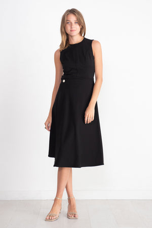 Proenza Schouler White Label - Ivy Wrap Dress, Black
