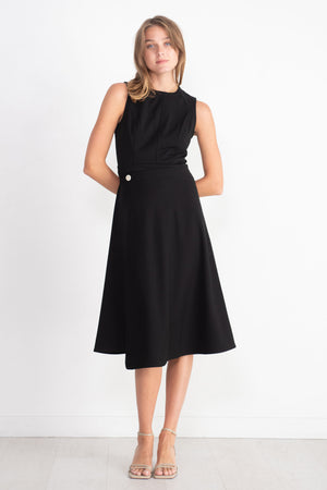 Proenza Schouler White Label - Ivy Wrap Dress, Black