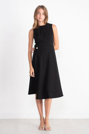 Proenza Schouler White Label - Ivy Wrap Dress, Black