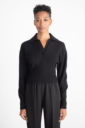 proenza schouler - Jeanne Polo, Black