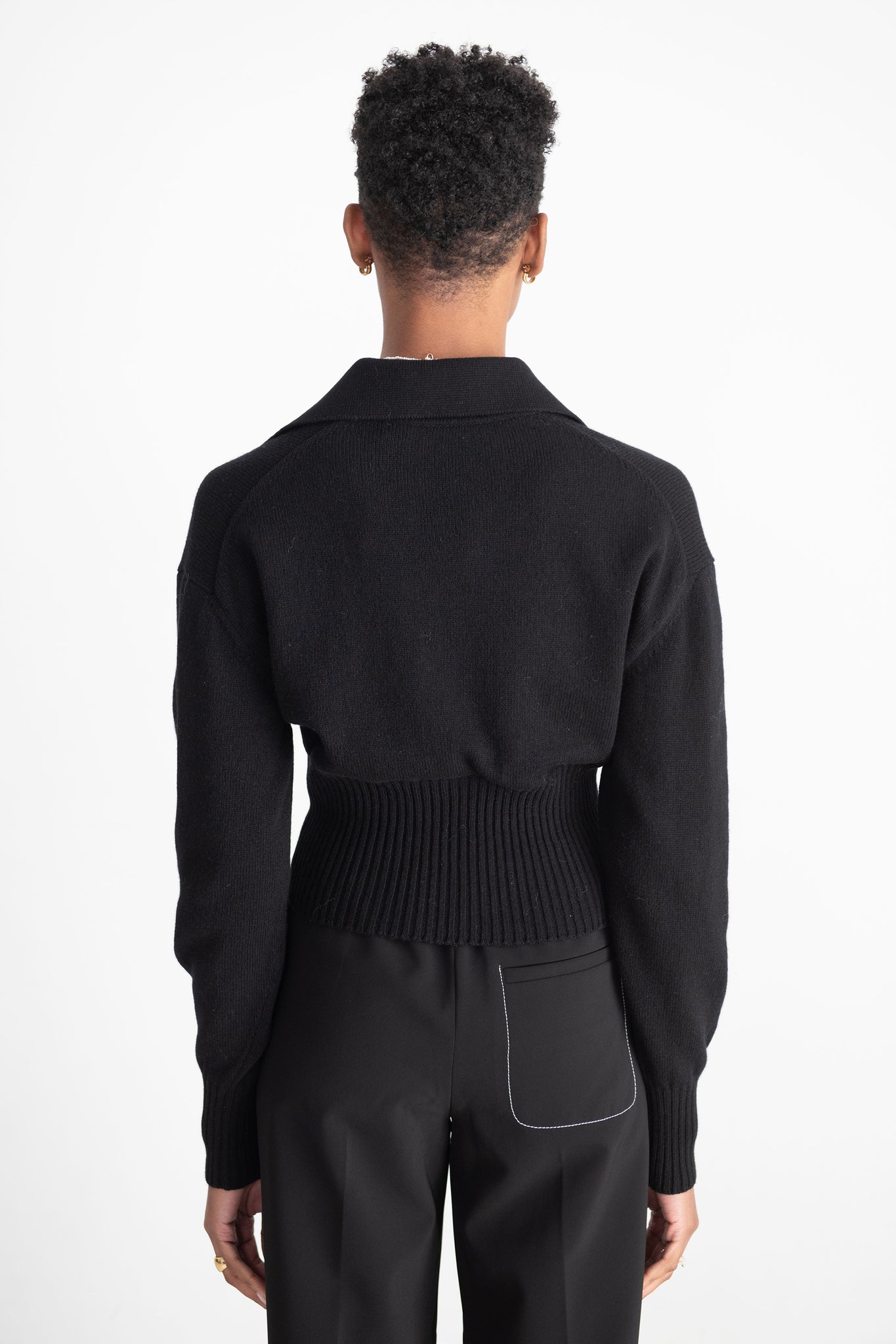 proenza schouler - Jeanne Polo, Black