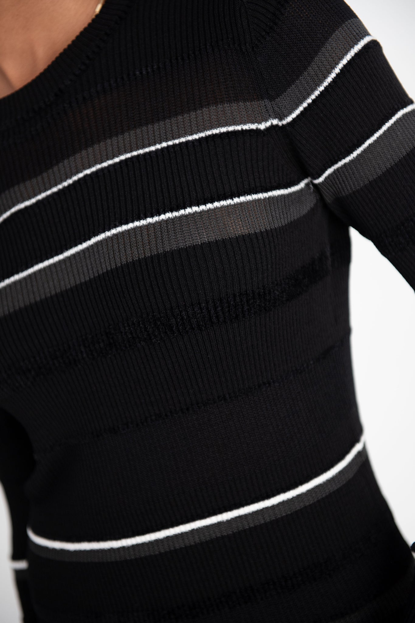 proenza schouler - Judy Sweater, Black Multi