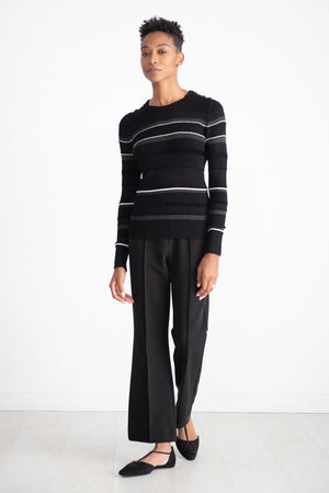 proenza schouler - Judy Sweater, Black Multi