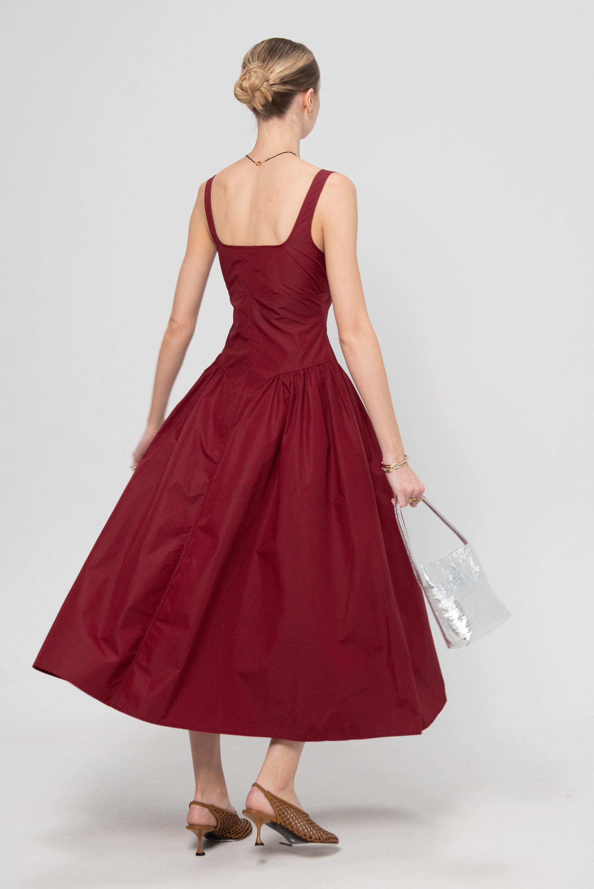 Kendall Dress, Claret