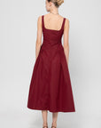 Kendall Dress, Claret