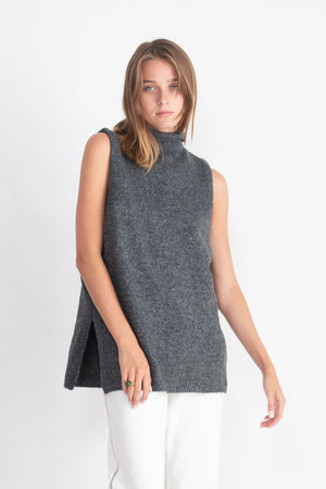 Proenza Schouler White Label - Lily Turtleneck, Grey Melange